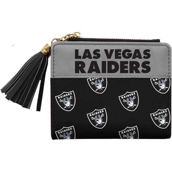 NFL Las Vegas Raiders Printed Logo Organizer Wallet - Picture 1 of 4